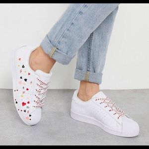 Adidas Originals Superstar Heart shoes